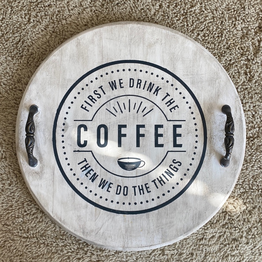 Handmade Coffee Tray